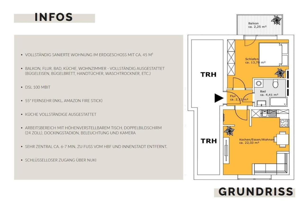 Sanierte Wohnung Mit Balkon Im Hochparterre Hannover Luaran gambar